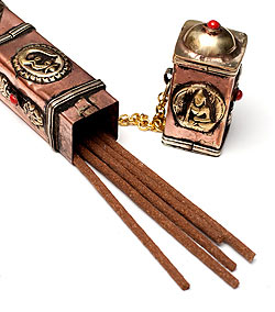 ネパールの箱型お香箱 - サブ5