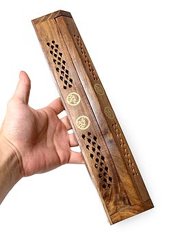 シーシャムウッド 箱型お香立て - スーリャと星 - サブ5