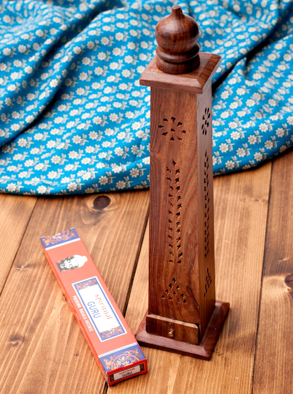 シーシャムウッド タワー型お香立て【縦38.5cm】 の通販 - TIRAKITA.COM