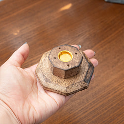 マンゴーウッド タワー型お香立て【縦31cm】 - サブ4