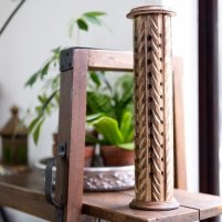 マンゴーウッド タワー型お香立て【約30cm】