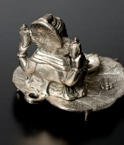 ホワイトメタルのガネーシャ香立て - サブ4