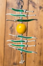 インドの魔除け - グリーン(IND-INSHLD-527)