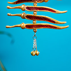 インドの魔除け - レッド - サブ4