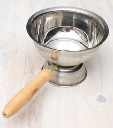 インドの取っ手付き香炉(12cm)の商品写真