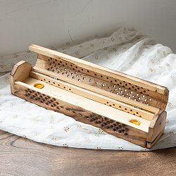 マンゴーウッドのお香立て 山タイプ Lサイズ - サブ3