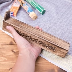 マンゴーウッドのお香立て ルーフオープンタイプ - サブ3