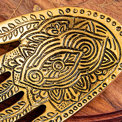 ホワイトメタルお香立て メヘンディ - サブ3