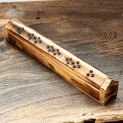 マンゴーウッドのお香立て 象さん スリムタイプ - サブ2