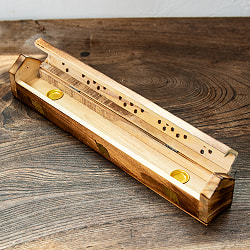 マンゴーウッドのお香立て 象さん スリムタイプ - サブ3