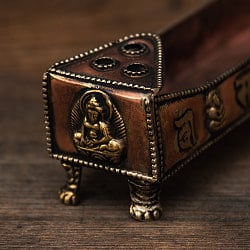 チベット香用アンティックお香立て 【約20.5cm×約4.2cm】 - サブ2