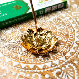 蓮の花のお香たて 小さめ