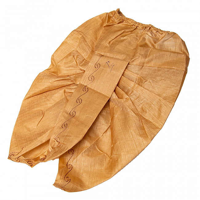 【お得な3個セット】クリシュナ・クルタ - キッズ・ベビーサイズのドーティクルタ 2 - インド独特のドーティというズボン（と腰布の中間のようなもの）です。