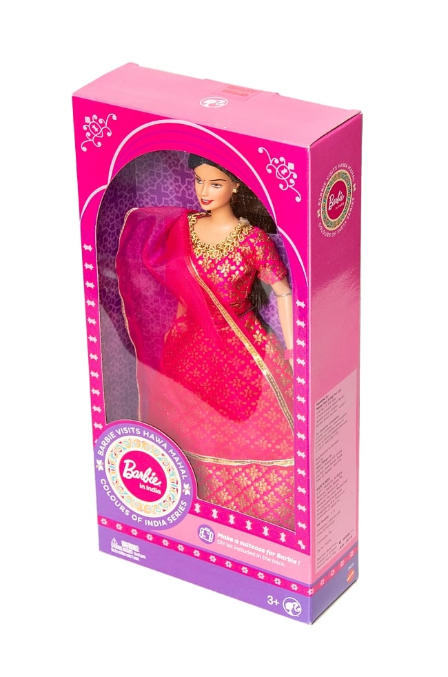 インドのバービー人形 ジャイプール・風の宮殿 6 - このような箱に入っています。