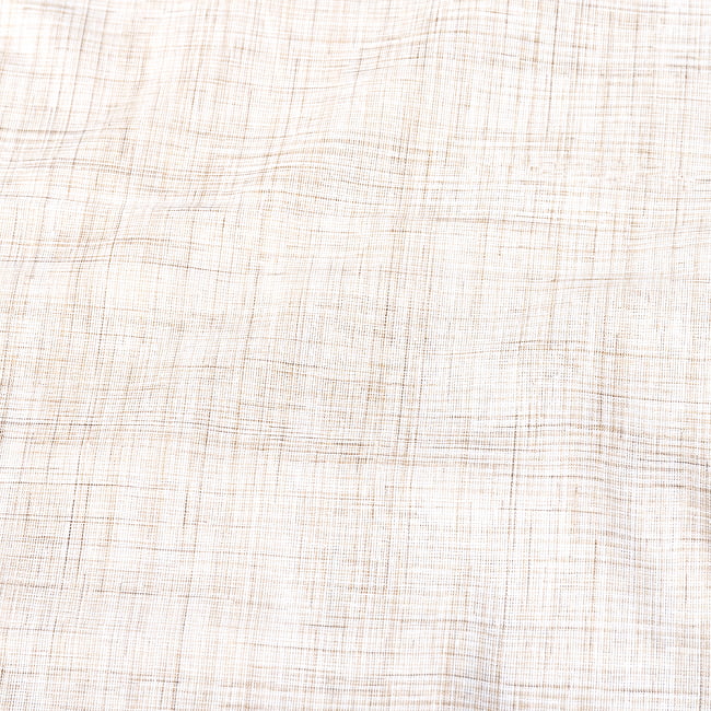 〔1m単位切り売り〕南インドのハーフボーダーコットンクロス〔幅約110.5cm〕 - 紫・緑系刺繍 2 - とても素敵な雰囲気です