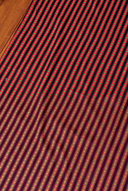 〔1m単位切り売り〕南インドのアローストライプ布〔幅約103cm〕 - サブ3