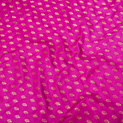 〔1m単位切り売り〕〔各色あり〕インドの伝統模様布　小花模様〔幅約117cm〕 - サブ4