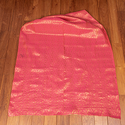 〔1m単位切り売り〕〔各色あり〕インドの伝統模様布　光沢感のある更紗模様〔幅約108.5cm〕 - サブ2