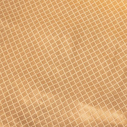 〔1m単位切り売り〕インドの伝統模様布　光沢感のあるゴールド系生地〔幅約106cm〕 - サブ4