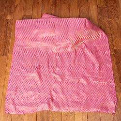 〔1m単位切り売り〕〔各色あり〕インドの伝統模様布　光沢感のあるブロケード生地に　美しい金糸の紋織　ペイズリー〔幅約111cm〕 - サブ2