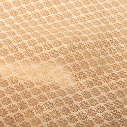 〔1m単位切り売り〕〔各色あり〕インドの伝統模様布　光沢感のあるブロケード生地に　美しい金糸の紋織　小花柄〔幅約112cm〕 - サブ4