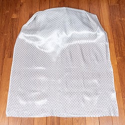 〔1m単位切り売り〕インドの伝統模様布　光沢感のあるブロケード生地〔幅約106cm〕 - サブ2