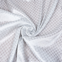 〔1m単位切り売り〕インドの伝統模様布　光沢感のあるブロケード生地〔幅約106cm〕 - サブ5