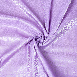 〔各色あり〕〔1m単位切り売り〕インドの伝統模様布　光沢感のあるブロケード生地〔約111cm〕 - サブ5