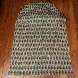 〔各色あり〕〔1m単位切り売り〕伝統息づく南インドから　昔ながらの更紗模様布〔約107cm〕 - サブ2