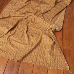 〔1m単位切り売り〕伝統息づく南インドから 昔ながらの更紗模様布〔約105cm〕