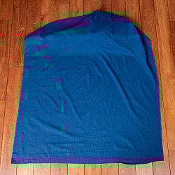 〔各色あり〕〔1m単位切り売り〕南インドのシンプル・ストライプコットン布〔幅約108cm〕 - サブ2