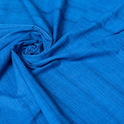 〔各色あり〕〔1m単位切り売り〕南インドのシンプルコットン布　シャンブレー〔幅約110cm〕 - サブ5