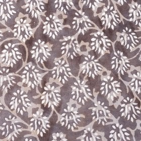 〔1m単位切り売り〕昔ながらの木版泥染め ダブプリント グレー系〔幅約115cm〕(MB-RSCLTH-1671)