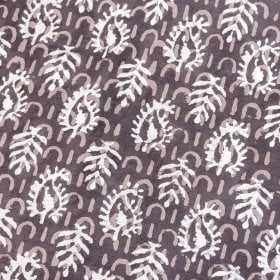 〔1m単位切り売り〕昔ながらの木版泥染め ダブプリント グレー系〔幅約115cm〕(MB-RSCLTH-1672)