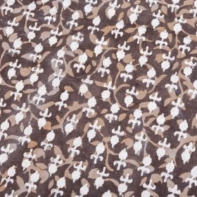 〔1m単位切り売り〕昔ながらの木版泥染め ダブプリント グレー系〔幅約115cm〕(MB-RSCLTH-1673)