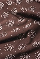 インドの泥染め布 〔長さ2.8m程度×幅95cm程度〕の商品写真
