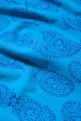 インドの泥染め布 〔長さ2.8m程度×幅95cm程度〕の商品写真