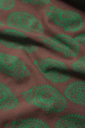 インドの泥染め布 〔長さ2.8m程度×幅95cm程度〕の商品写真