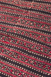 〔縦幅約100~約130cm〕カッチの防染染め布〔横幅約110cm〕の商品写真