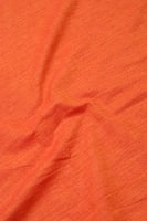 〔1m切り売り〕インドのシンプルコットン布  - オレンジ〔幅約112cm〕の商品写真