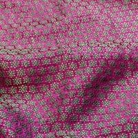 〔1m切り売り〕インドの伝統模様布〔幅約110cm〕 - 赤紫の商品写真