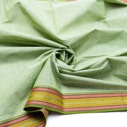 〔1m単位切り売り〕ハーフボーダーコットンクロス - 幅約108cmの商品写真