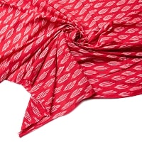 〔1m切り売り〕インドの絣織り布 - 幅約110cmの商品写真