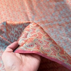 〔1m単位切り売り〕インドの伝統模様布〔幅約112cm〕 - サブ5