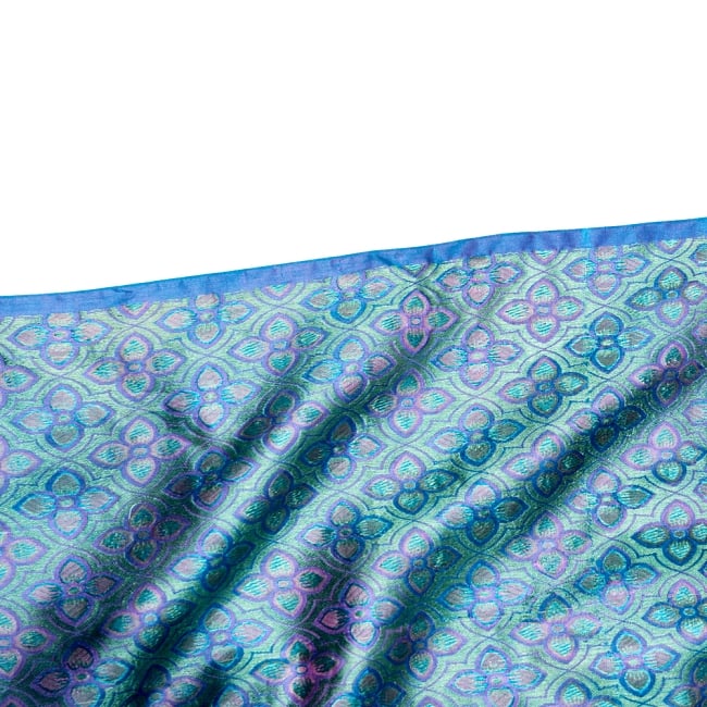 〔1m切り売り〕インドの伝統模様布〔幅約112cm〕 4 - フチの写真です
