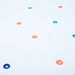〔1m単位切り売り〕シンプルミラーワークコットンクロス〔幅約108cm〕 - サブ2