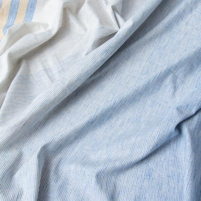 〔1m単位切り売り〕コットンのグラデーションストライプ布〔幅約110.5cm〕 4 - 拡大写真です