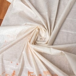 〔1m単位切り売り〕インド綿のナチュラルファブリック〔幅約90cm〕の商品写真