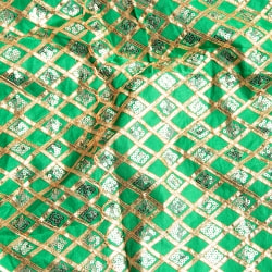 〔1m単位切り売り〕インドのスパンコールクロス〔幅約107cm〕 - サブ2