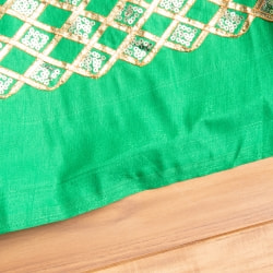 〔1m単位切り売り〕インドのスパンコールクロス〔幅約107cm〕 - サブ4